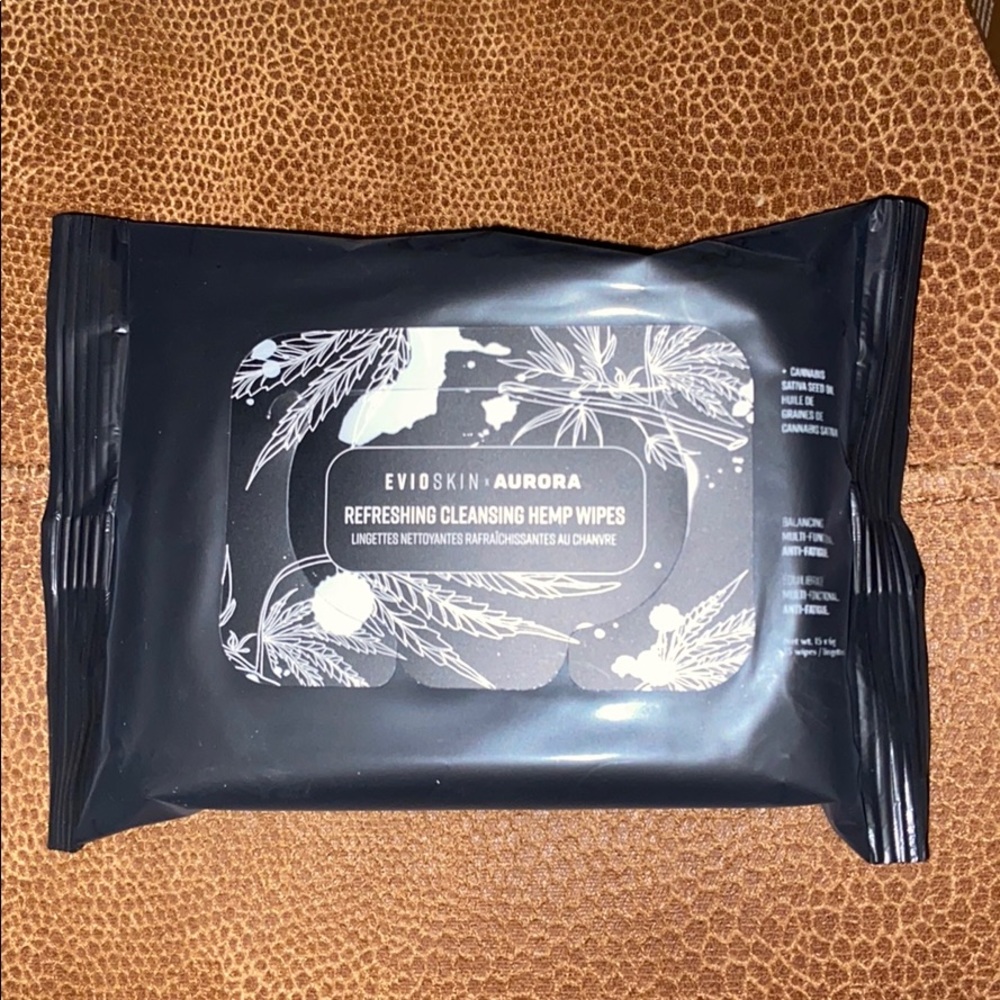 Evioskin aurora hemp wipes